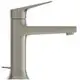 Elegante Waschtischarmatur von Ideal Standard, mit einem modernen Design in Silver Storm, ausgestattet mit einer Ablauffunktion.